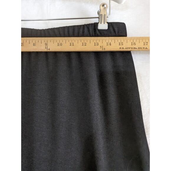 Skirt Aysmetrical Long And short Waist 31" Not Stretched.Made In USA Poly Knit - Picture 7 of 9